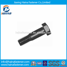 Chinese Supplier Best Price DIN7968 Hexalgon fit bolts for structural steel bolting With Black Oxide Surface